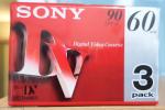 Sony   mini  dv   cassettes   3DVM60R3   pak  van   3